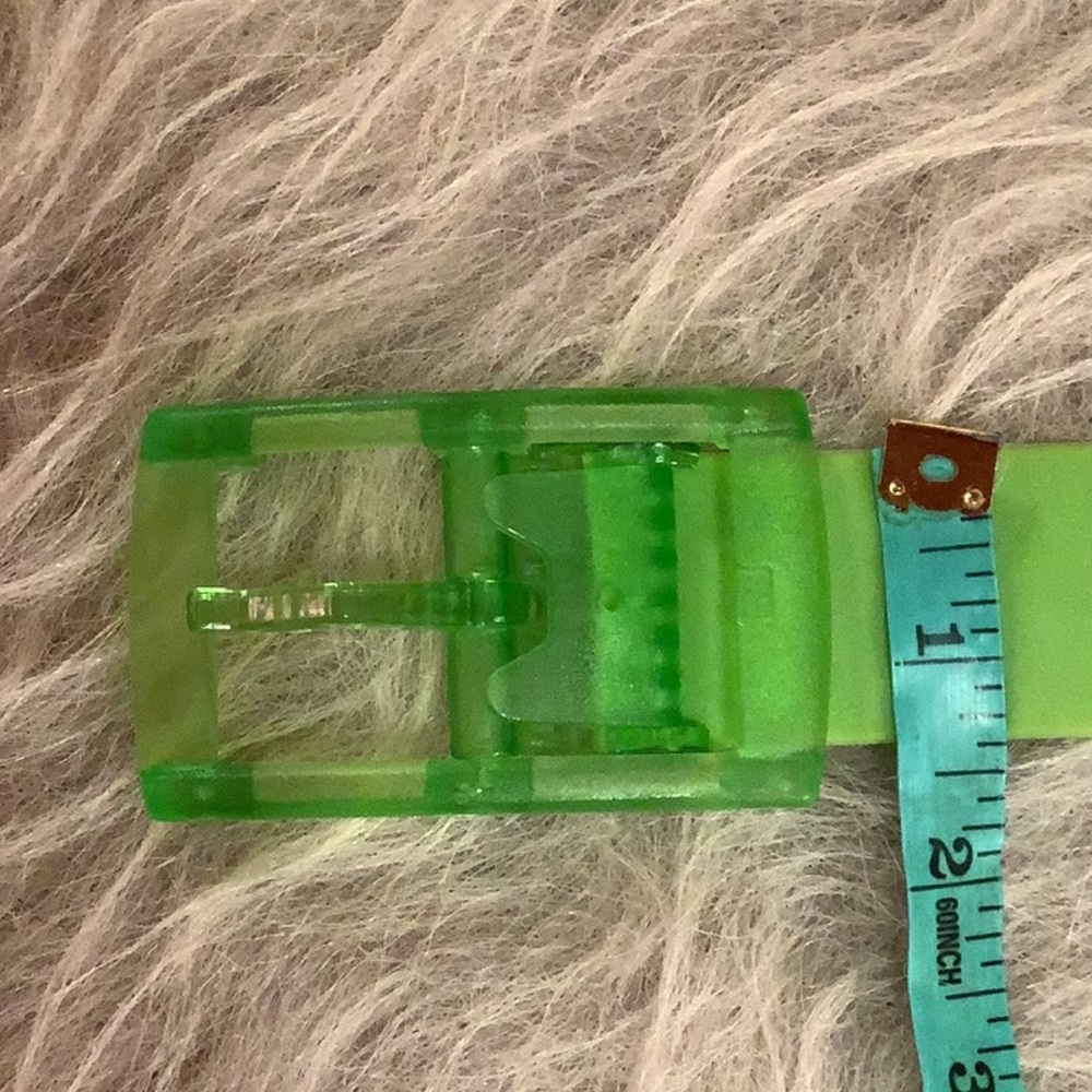 Lime Green Jelly Belt - Picture 5 of 5